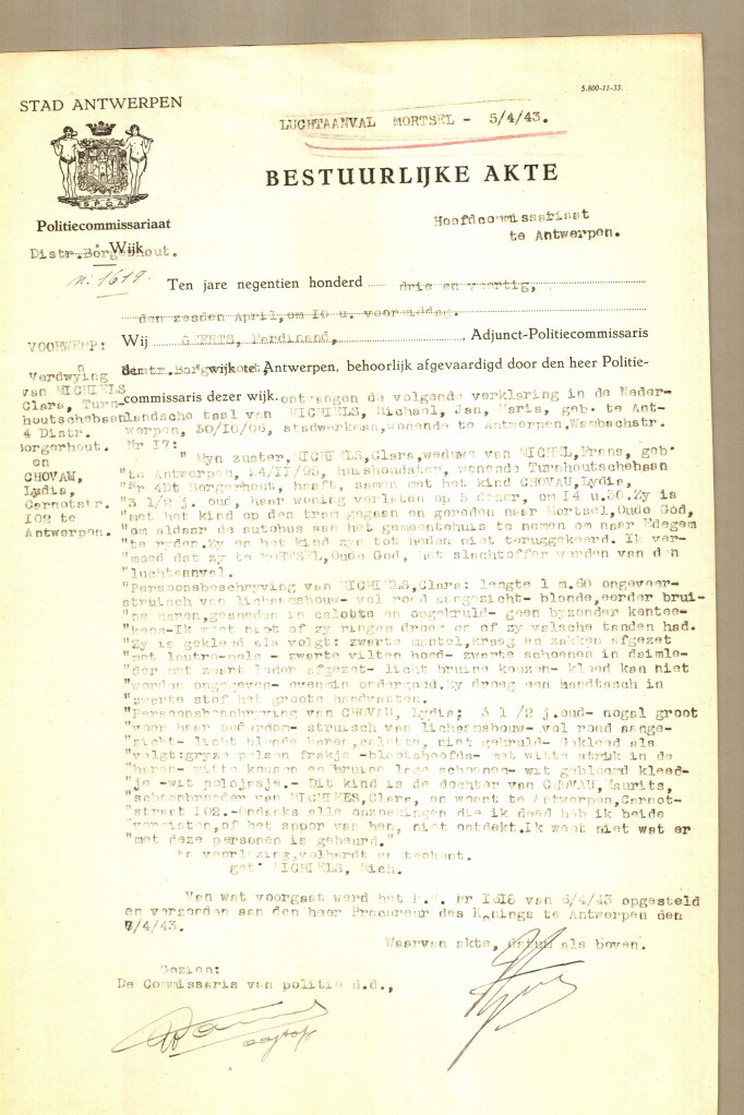 Foto 012 - bestuurlijk akte (bron: Felixarchief Antwerpen)