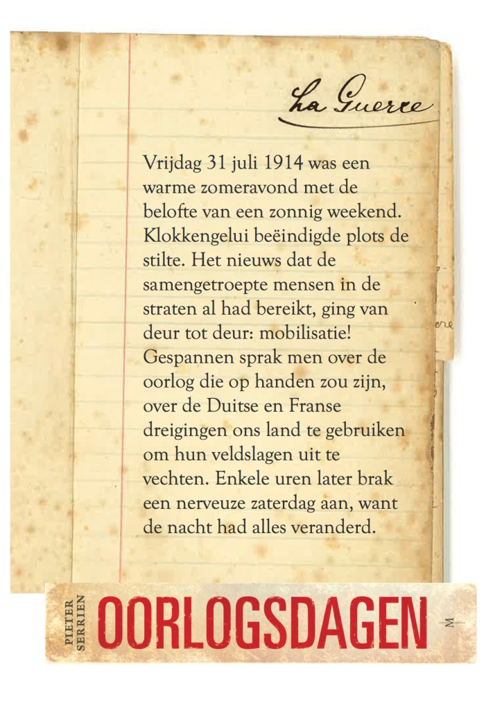 31 juli 1914 - Oorlogsdagen 1