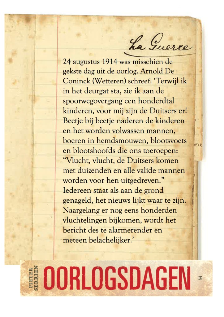 24 augustus 1914 - Oorlogsdagen 1