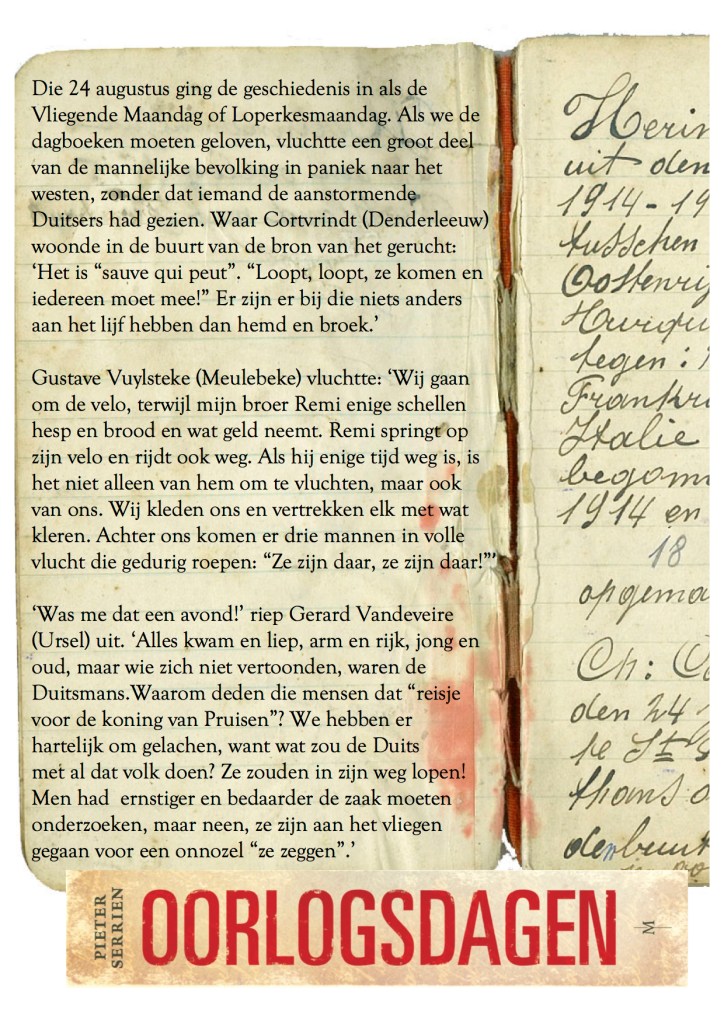 24 augustus 1914 - Oorlogsdagen 2