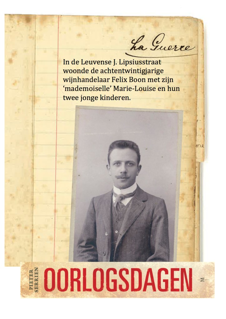 25 augustus 1914 - Oorlogsdagen 1