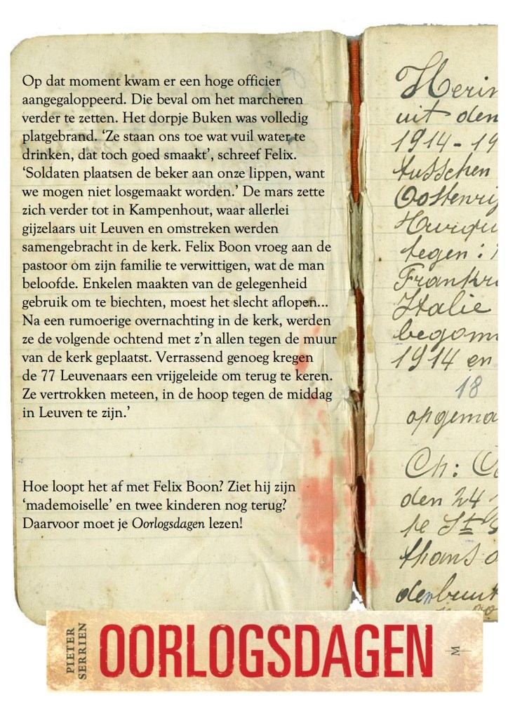 25 augustus 1914 - Oorlogsdagen 5