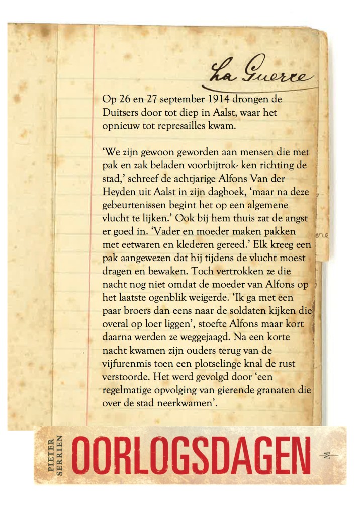 27 september 1914 - Oorlogsdagen 1