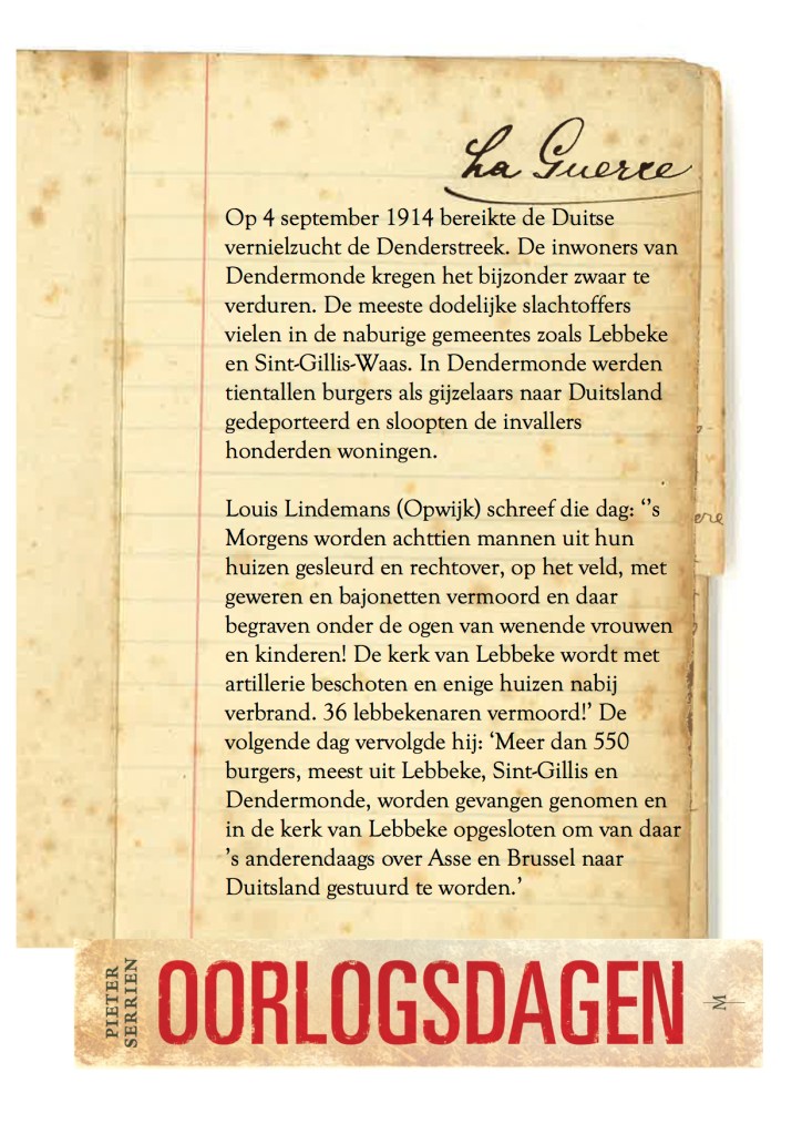 4 september 1914 - Oorlogsdagen 1