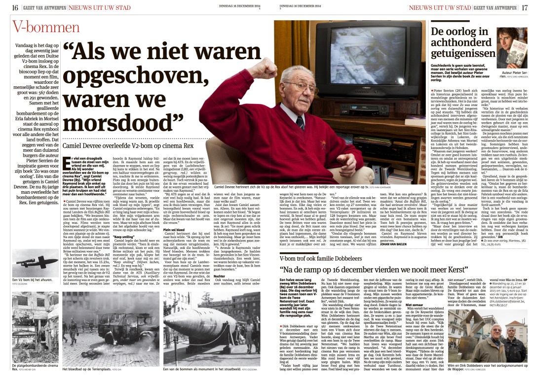 GVA - Zo was onze oorlog - 16dec2014 p16-17