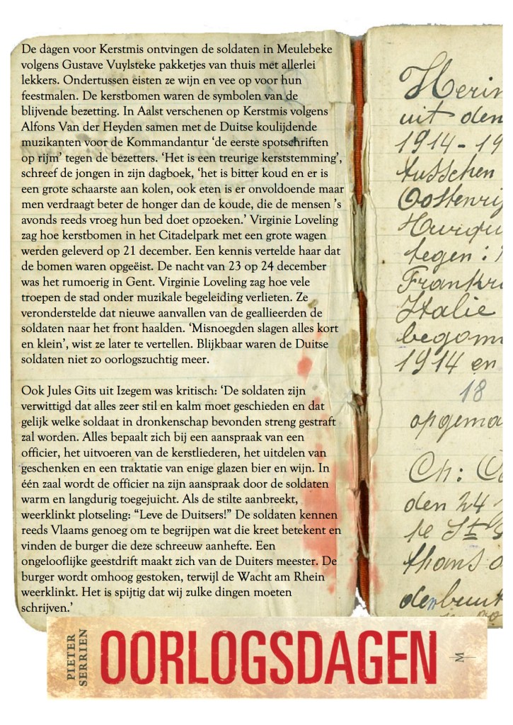 Kerstmis 1914 - Oorlogsdagen 3