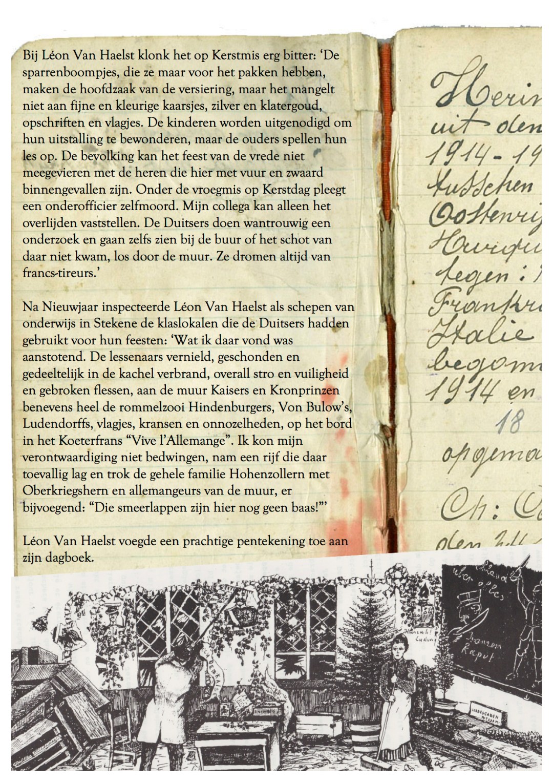 Kerstmis 1914 - Oorlogsdagen 4