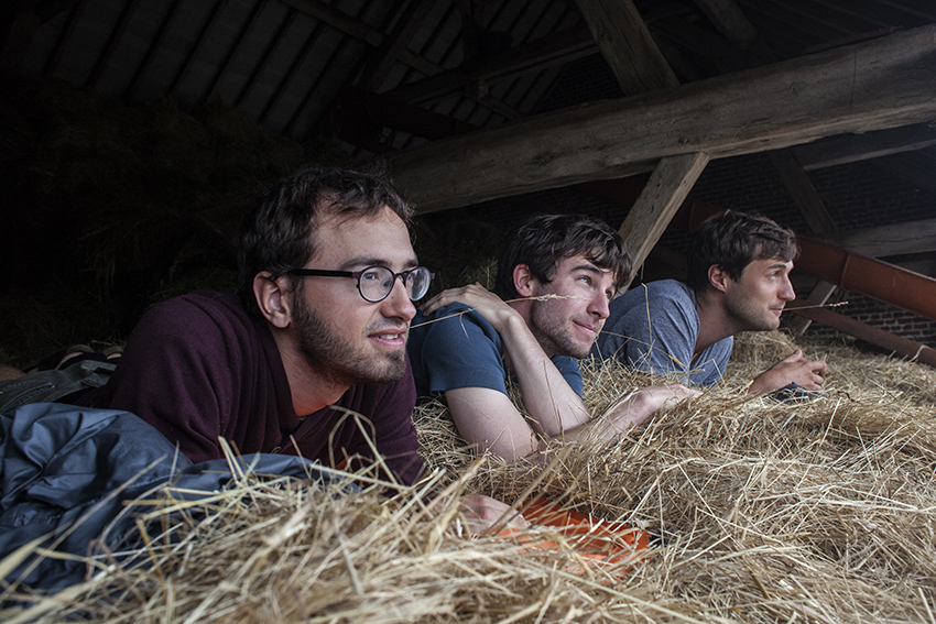 Slapen op een hooizolder in Ferme de Bihen, een aparte historische beleving.