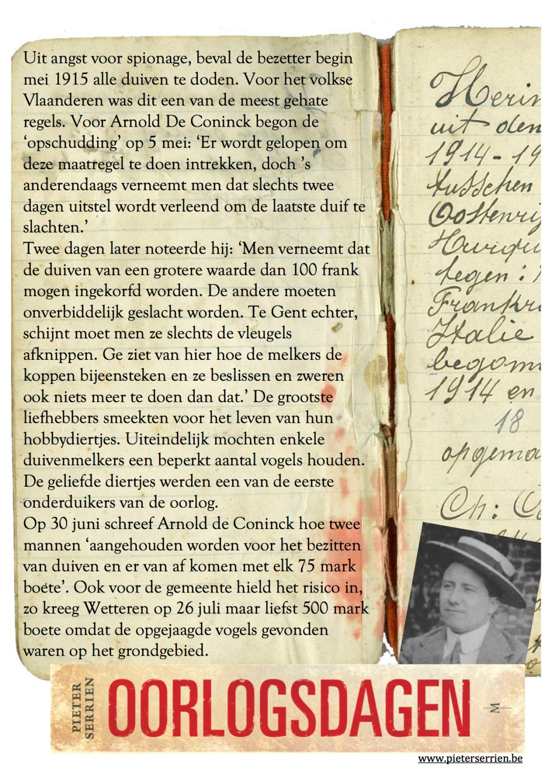 12 mei 1915 regeltjesoorlog - Oorlogsdagen 1