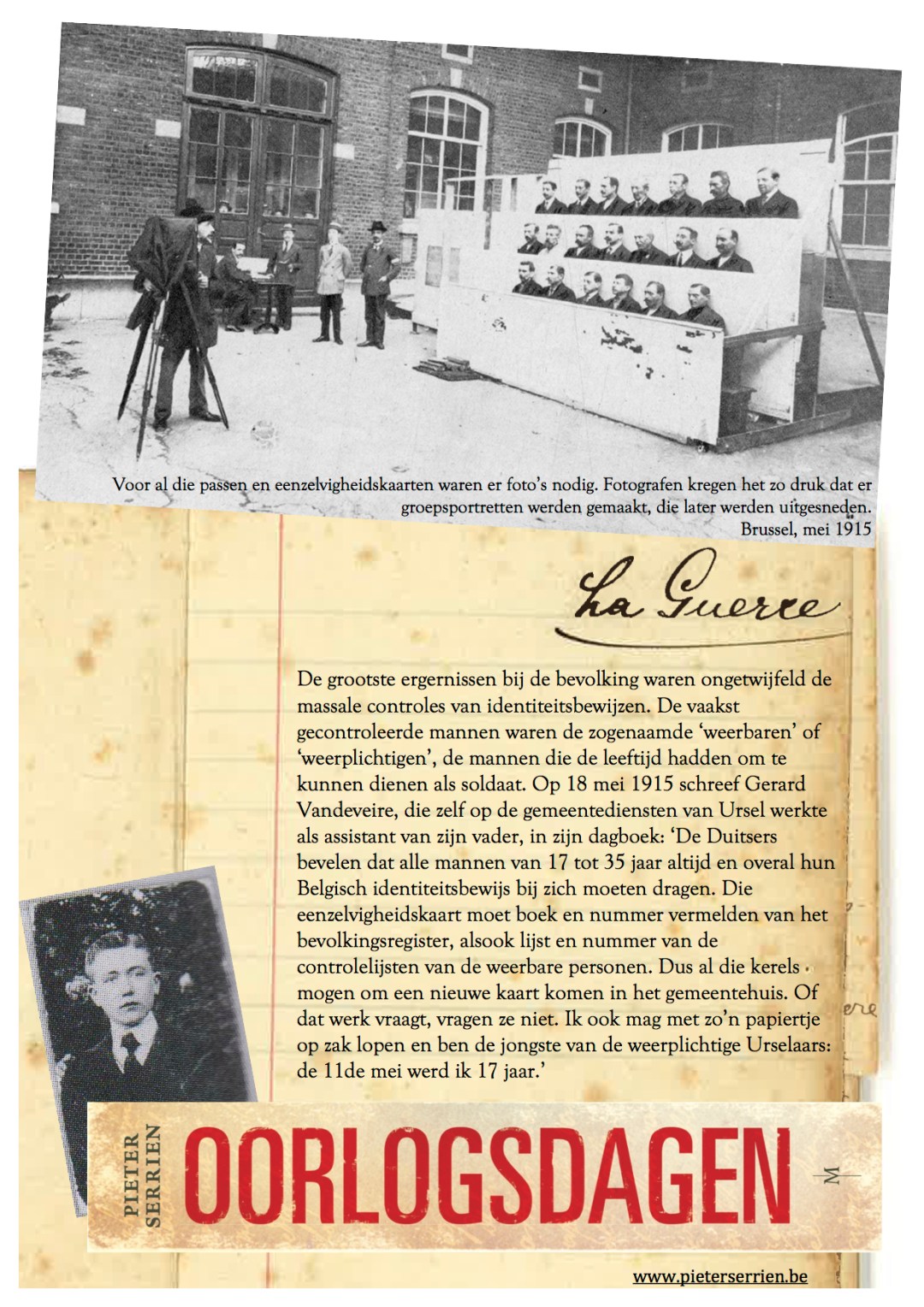 12 mei 1915 regeltjesoorlog - Oorlogsdagen 2