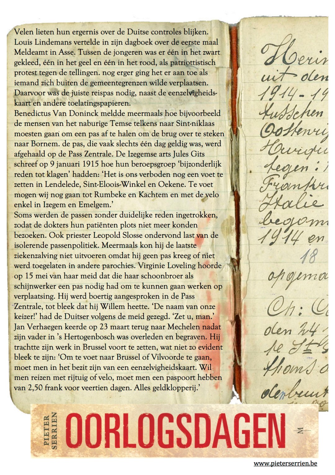 12 mei 1915 regeltjesoorlog - Oorlogsdagen 3