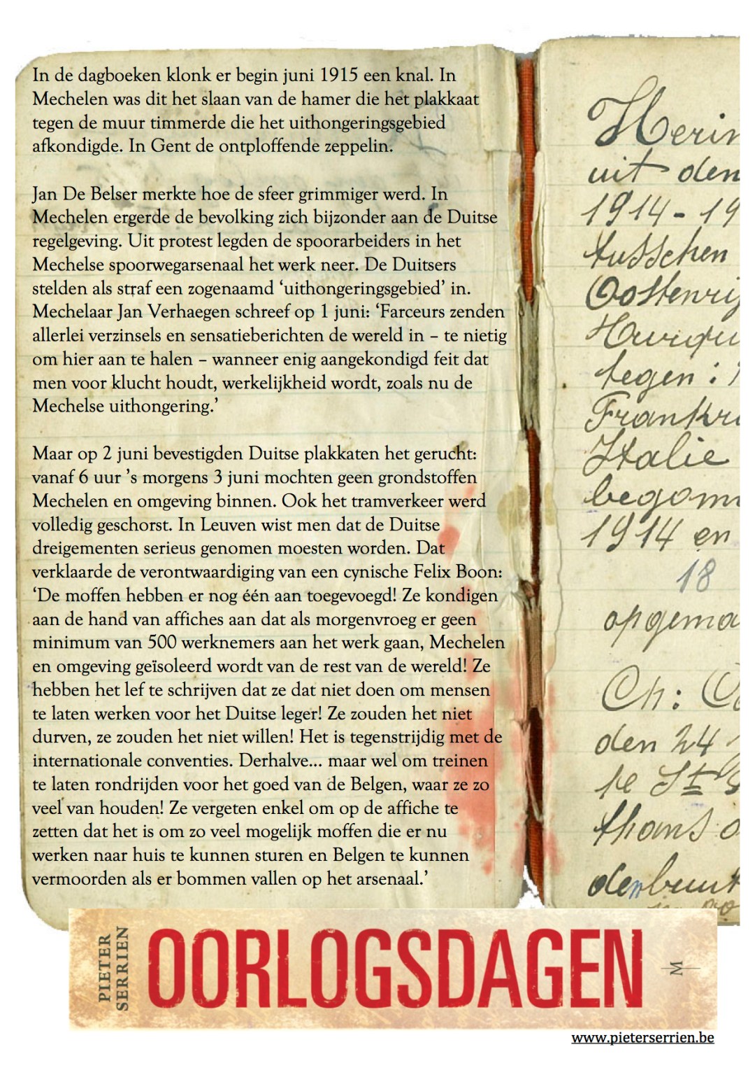 juni 1915 Verhit - Oorlogsdagen 1