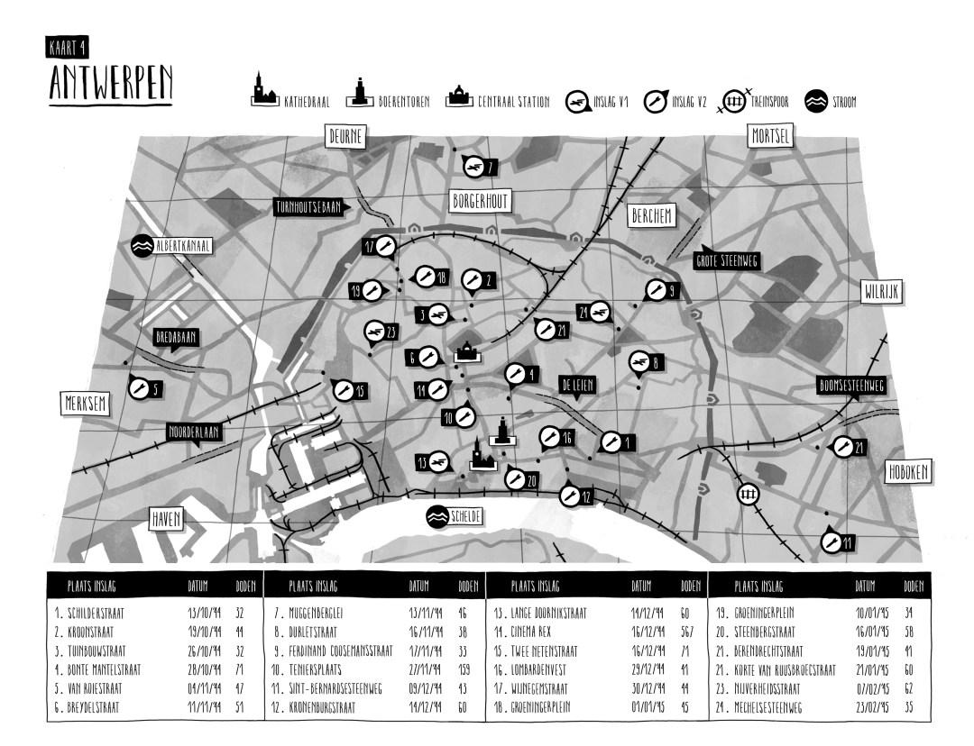 Antwerpen onder de V's - Elke dag angst Mathias Van den Berge