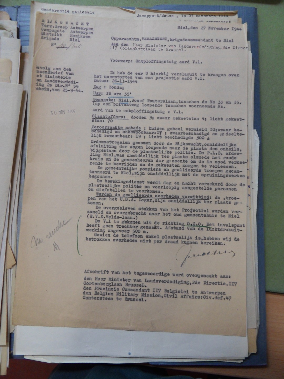 26 november 1944 - V1 Jozef Wauterslaan Niel - Evere.JPG